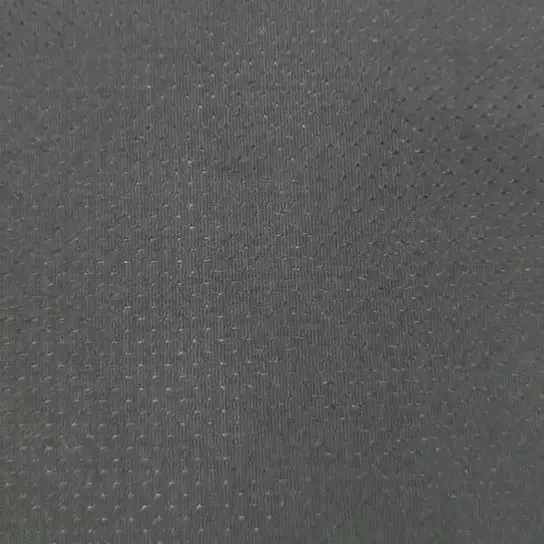 Tecido Dri Fit de tricô de poliéster para olhos de pássaros para esportes T